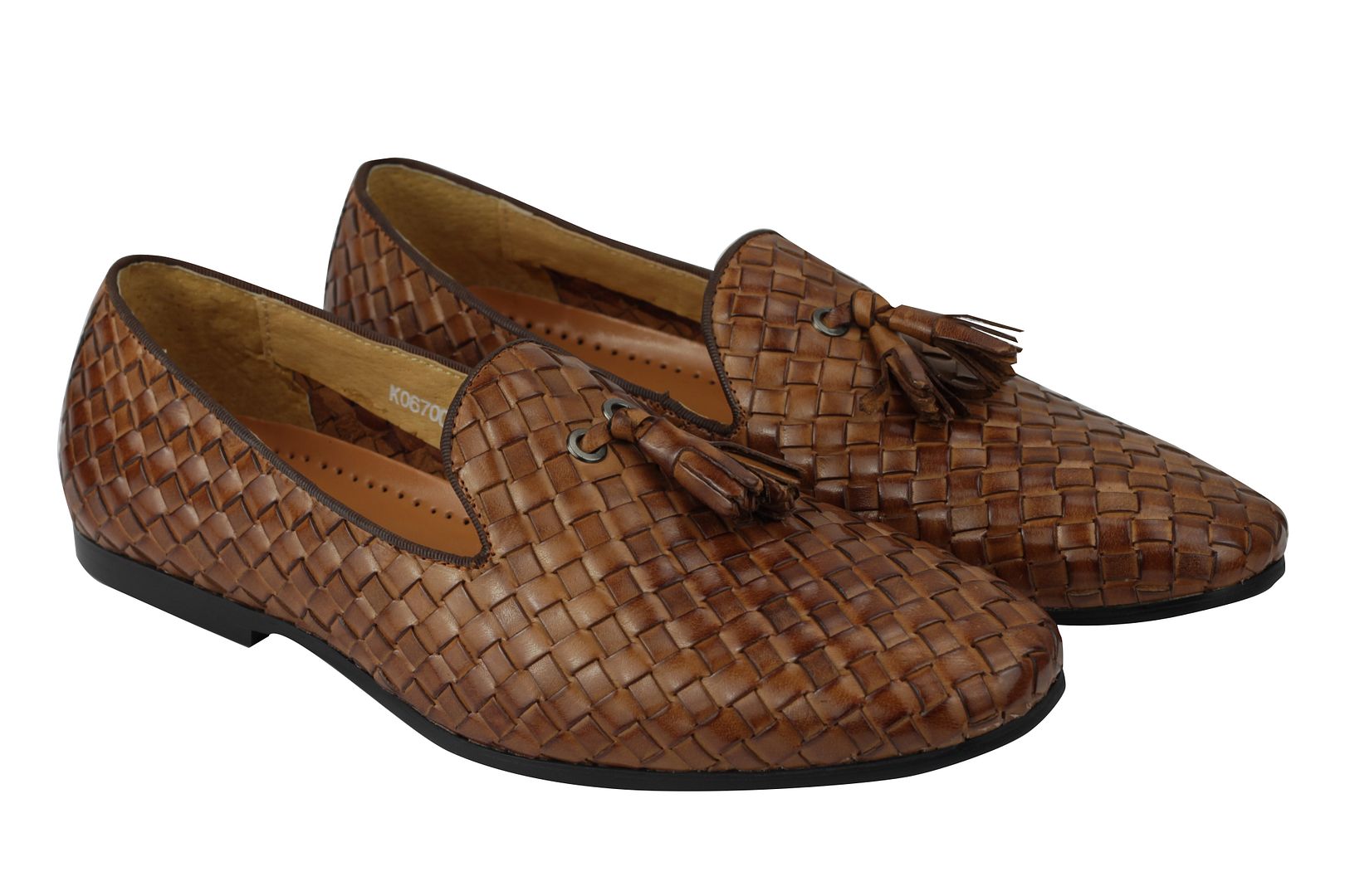 mens tan weave shoes